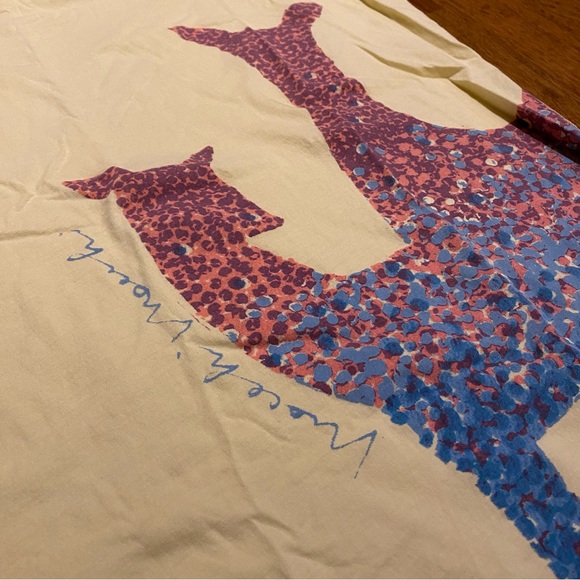 Gap (RED) Yellow Deer T-Shirt size Medium - Picture 3 of 9